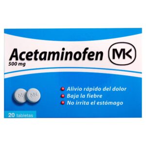 ACETAMINOFEN 500MG MK UNIDAD