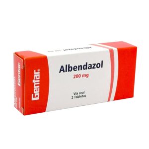 ABENDAZOL 2 TABLETAS 200MG