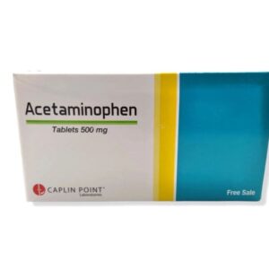 ACETAMINOFEN 500 MG CAPLIN POINT 10 TABLETAS