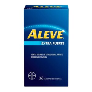 ALEVE EXTRA FUERTE 200 GTAMOS 36 UNIDADES