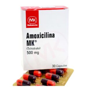 AMOXICILINA 500 MG MK UNIDAD