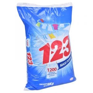 DETERGENTE 123 PODER ACTIVO 9 KILOS
