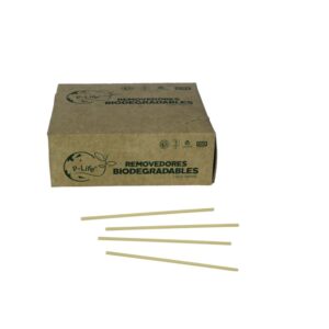 PALILLOS PARA REMOVEDOR CAFÉ PLASTICOS 1000UNI