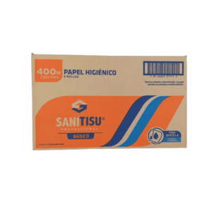 PAPEL HIGIENICO SANITISU 400 METROS