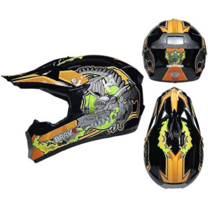 CASCO PARA MOTORISTA NEGRO AM3 BRAVE WLT126